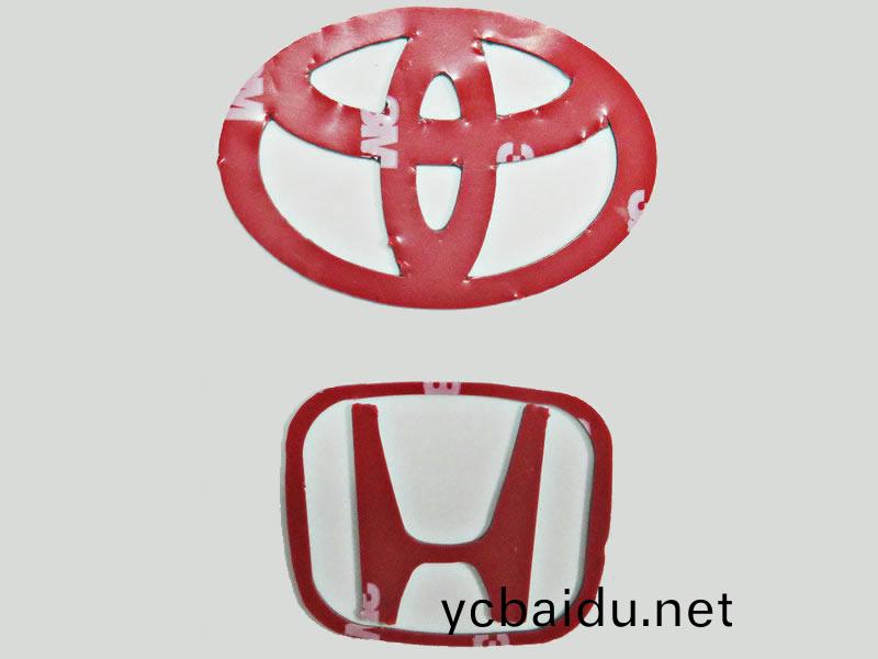 汽(qi)車(che)LOGO雙麵膠